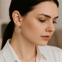 Charming Garden Stud Earrings
