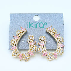 ikira_jewelry_earrings_pink_gemstone_gold_stud_earrings_pink_2