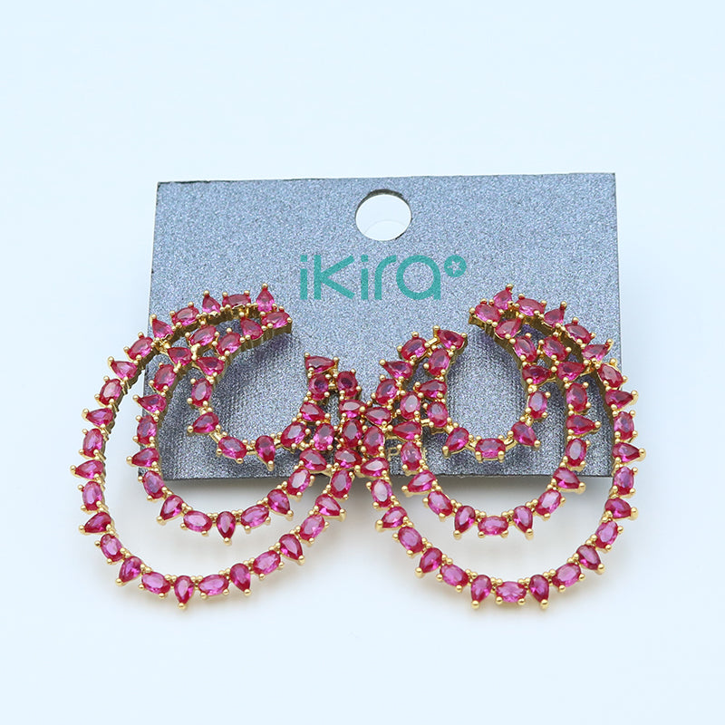 ikira_jewelry_earrings_red_diamond_moon_stud_earrings_red_2