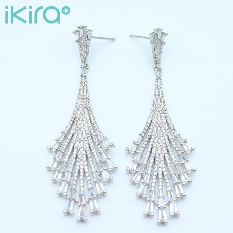 ikira_jewelry_earrings_tree_shaped_tassel_earrings_silver_1