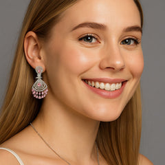 Crystal Cascade Earrings