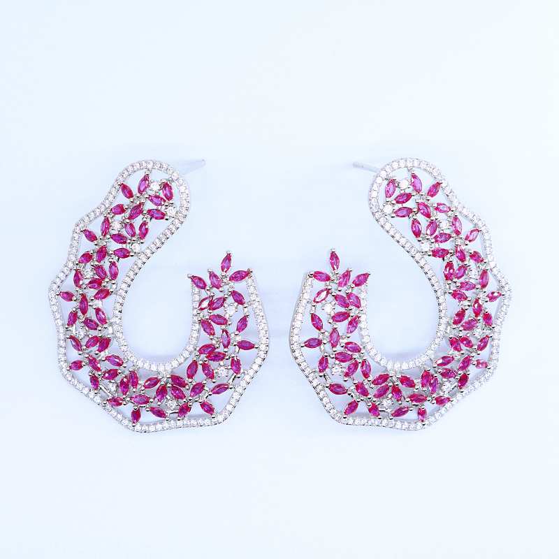 Emerald Garden Whisper Stud Earrings