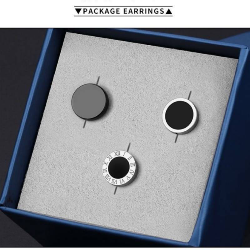 أقراط فضية طويلة مزينة بشراشيب